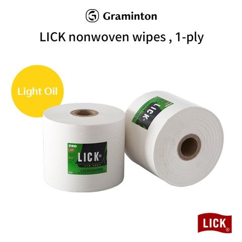 LICK nonwoven wipes , 1-ply