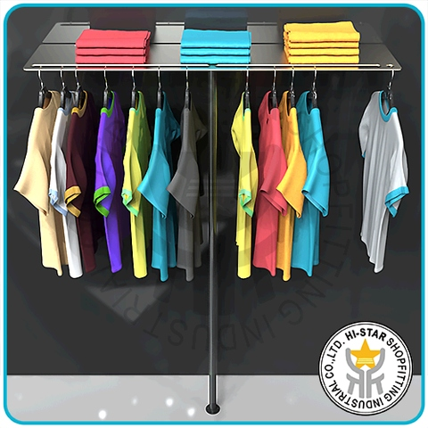 upright clothes hanger