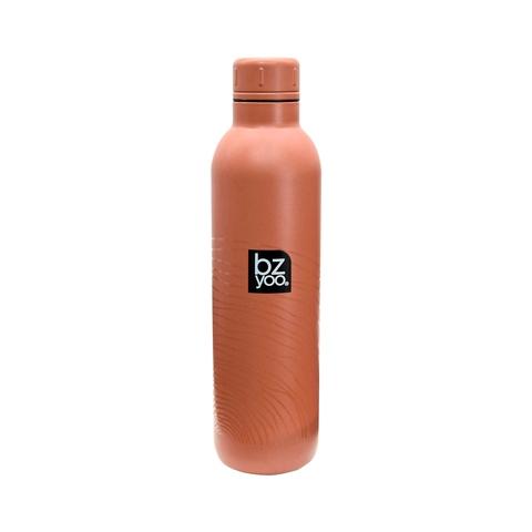 Bzyoo 17oz Double Wall Vacuum Insulated 18/8 Stainless Steel Reusable Leak-Proof Thermal Travel Water Coffee Bottle