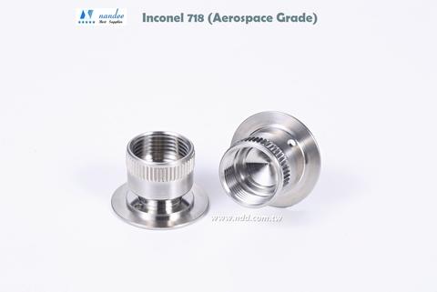 Inconel 718, Aerospace Grade, Customized Precision CNC Turned Parts