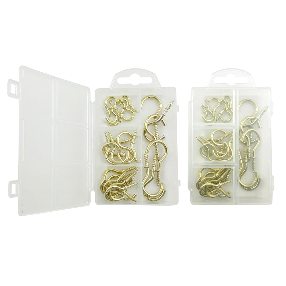 Ceiling Screw Hooks Cup Hook Assortment Box Hsi Yi Enterprise Co