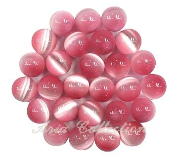 Pink Cat's Eye 8mm Ball