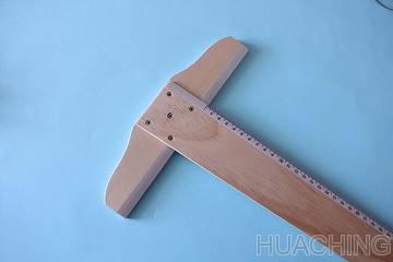 Wooden T-square