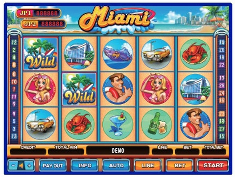 MIAMI - casino game, liner game, casino software, game software