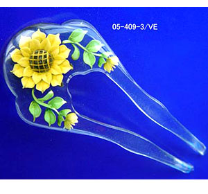 Handmade Acrylic Hair Fork-Sunflower