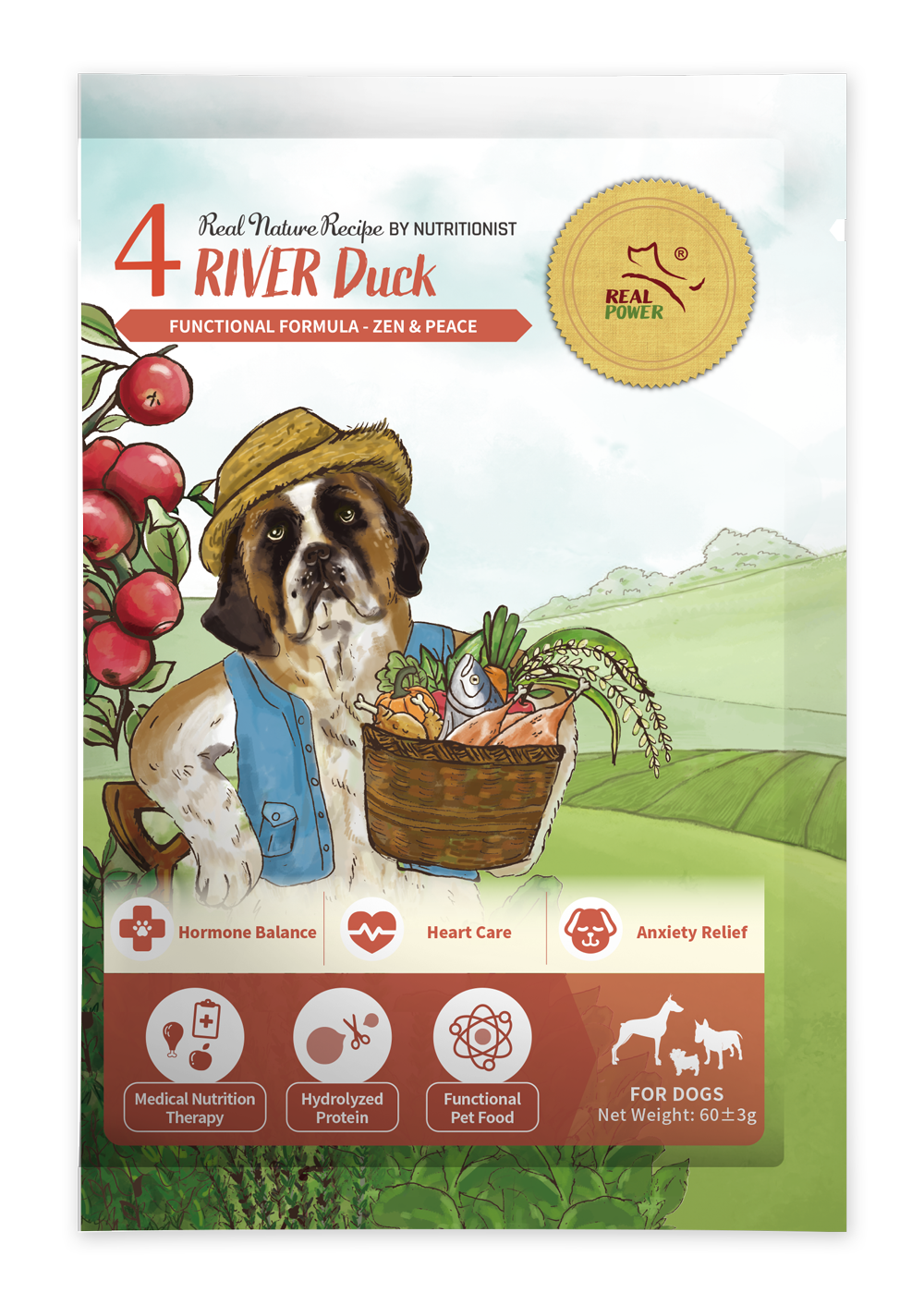 Ideal Protein Source Weight Control Formula Pet Dog Food Sample