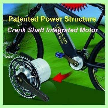 electric bike crank motor