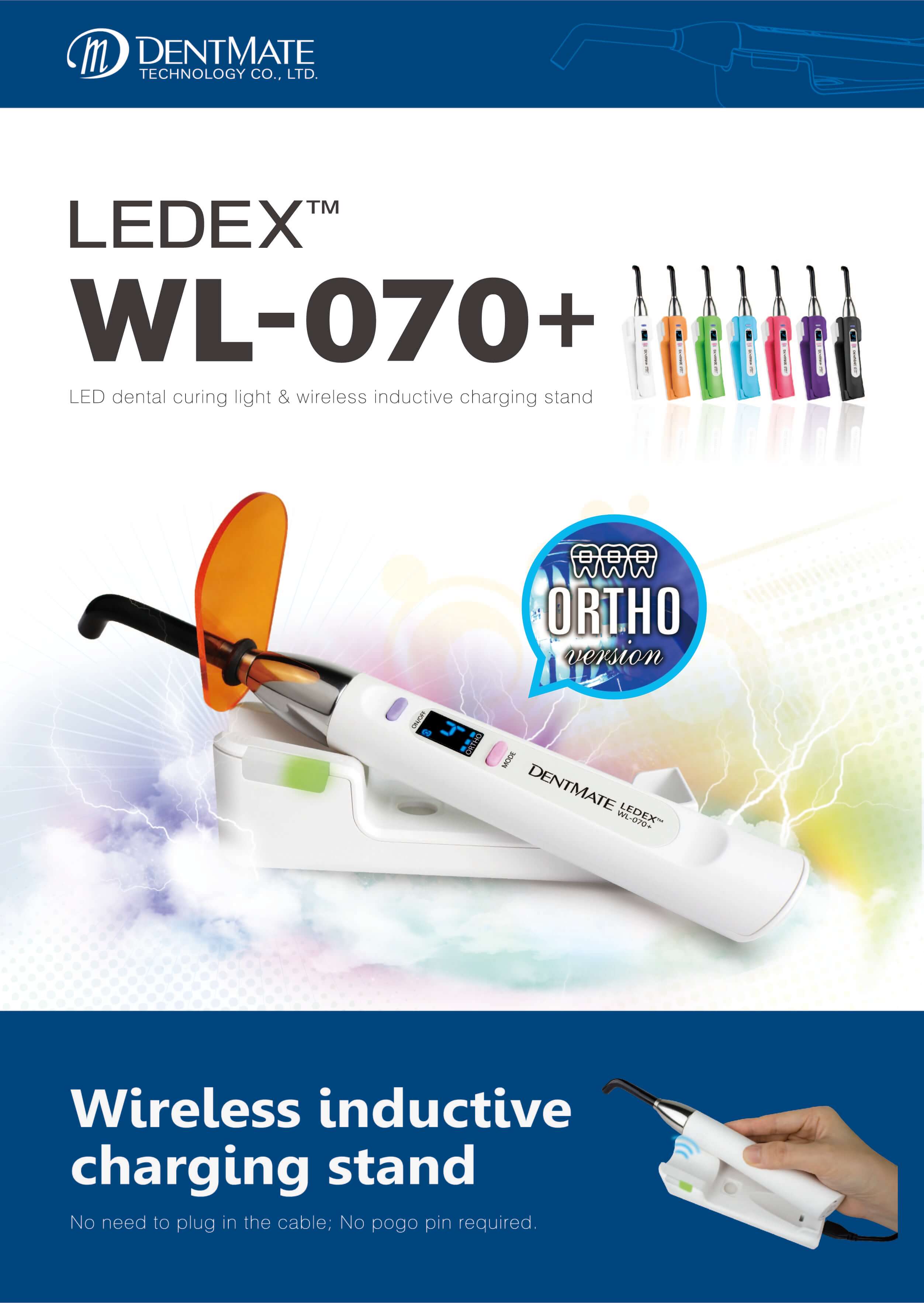LEDEX WL070 series Dental Curing Light