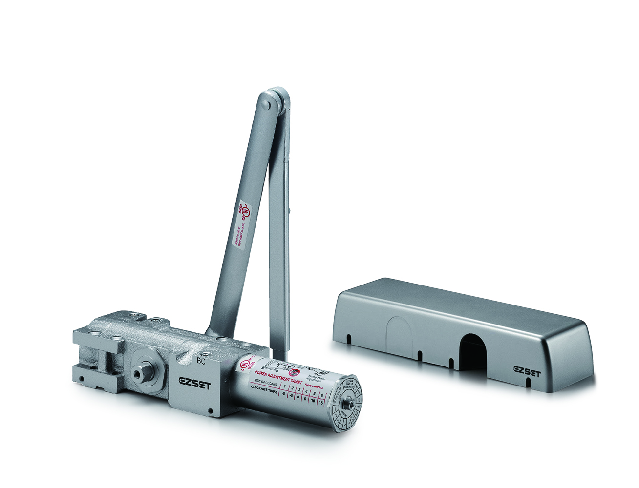 ANSI GRADE 1 COMMERCIAL HEAVY DUTY SURFACEMOUNT DOOR CLOSER