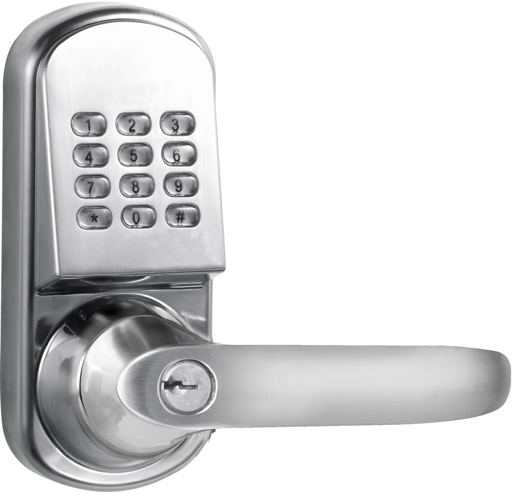 Smart Z Wave Door Lock With Keypad Santex Global View