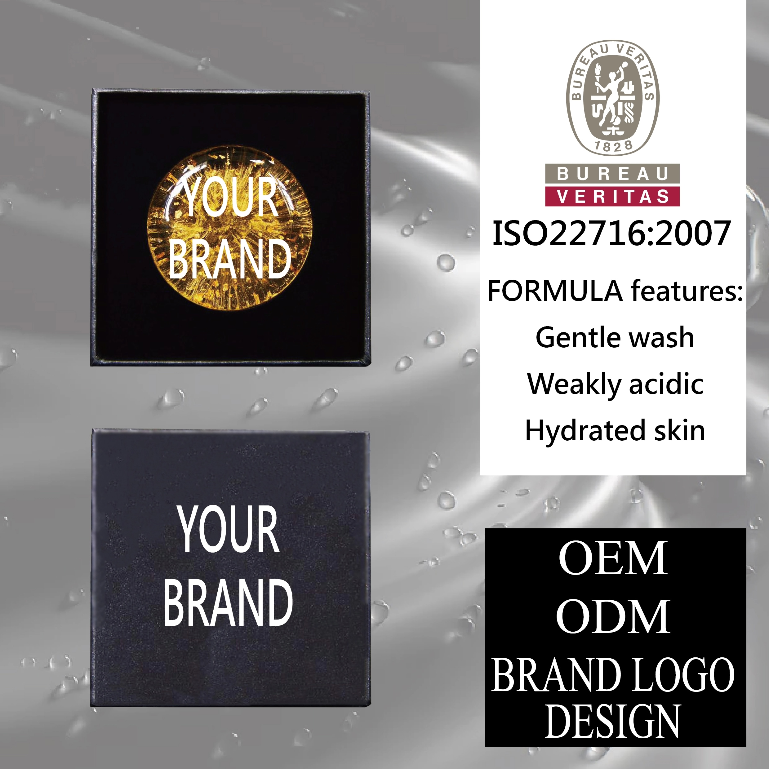 Beauty Product Crystal Amino Acid Handmade Soap for Skin Care