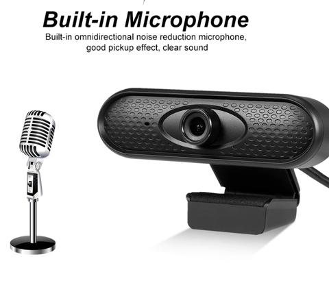 HD 1080P Webcam USB Camera With Built-in Microphone | Taiwantrade.com