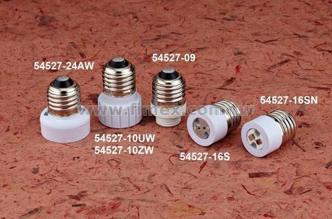 LAMPHOLDER ADAPTOR E27 TO G9 / GU10 / GU10Z / GU24 / MR16