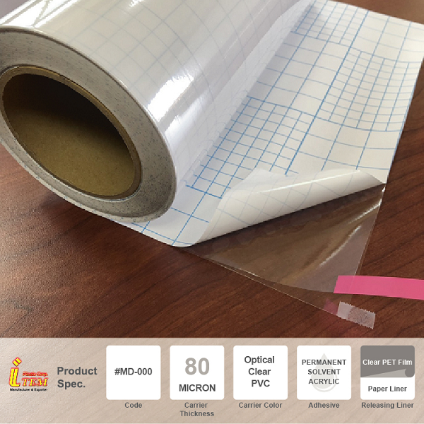 Mounting Films Double Adhesive Clear PVC Taiwantrade