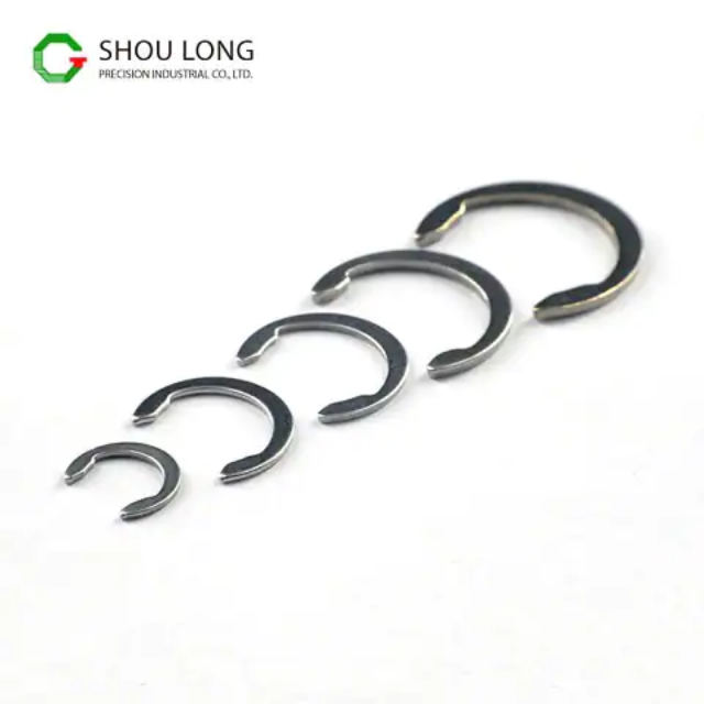 Retaining Rings With Lugs For Use On Shafts External Din 983 