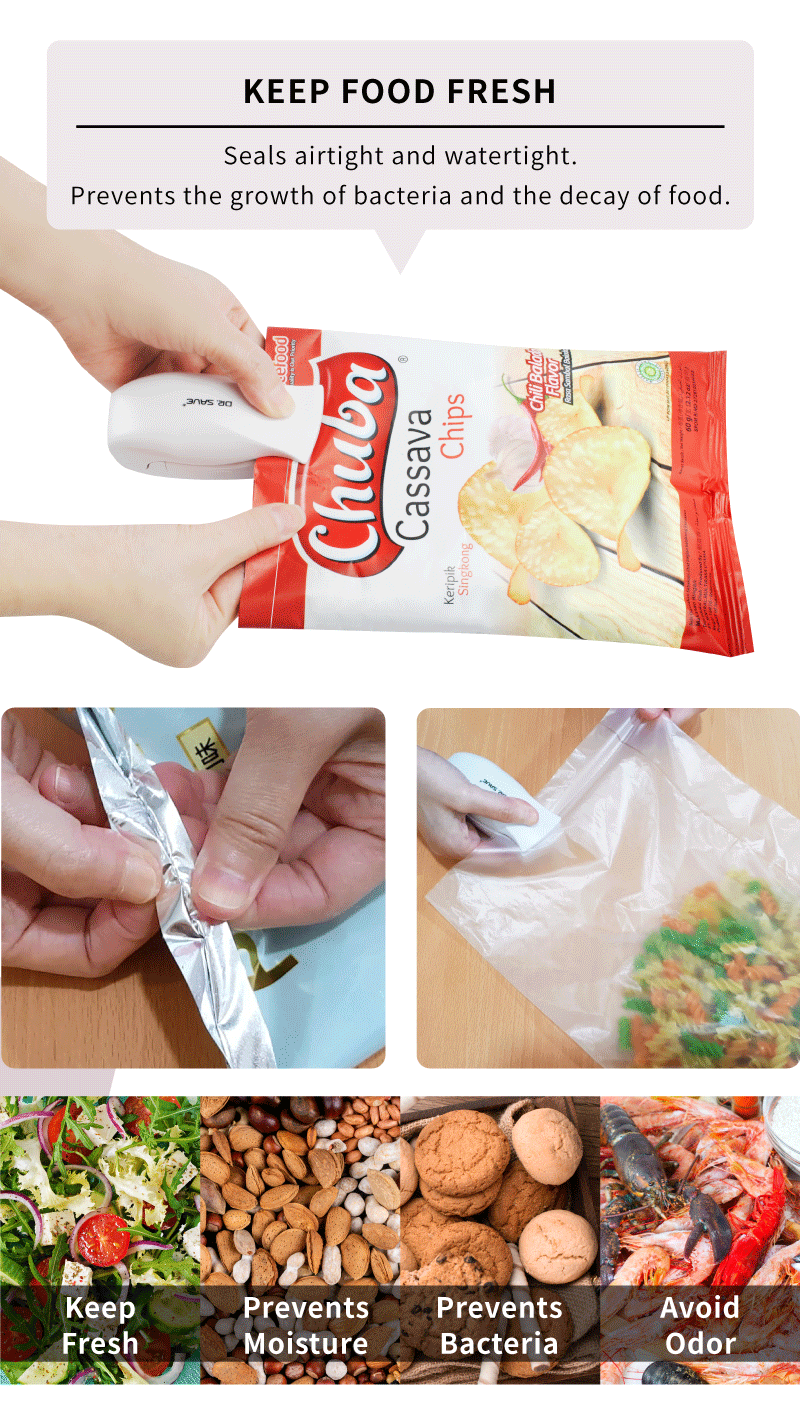 DR. SAVE UNISEAL MINI CHIPS BAG SEALER