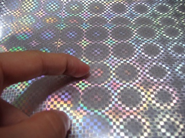 TPU electrodeposited films, Holographic wrapping materials(patent-protected)