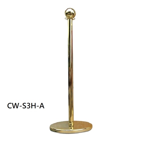 Polished stainless steel Stanchion Post