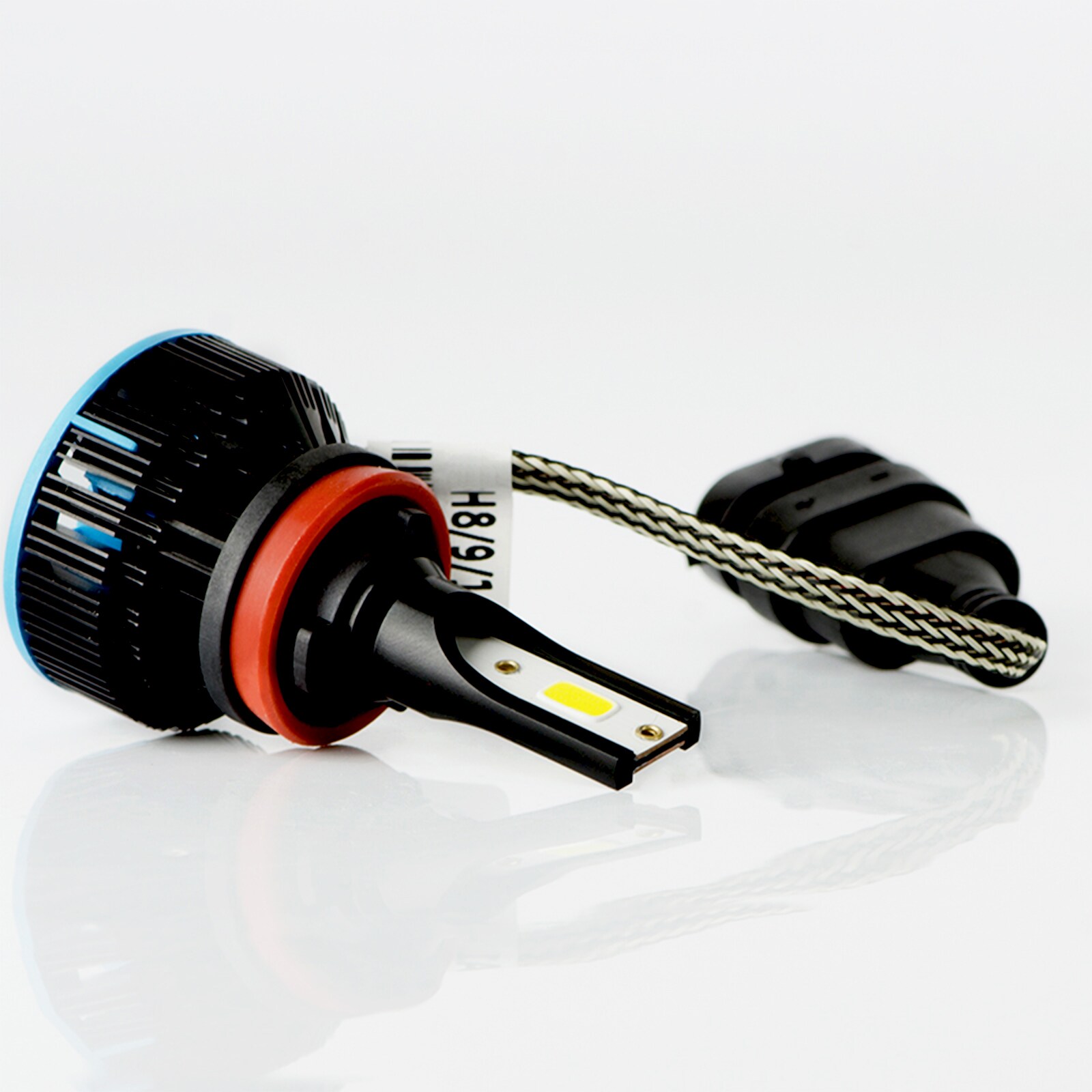 PA 1Pair H11 H9 H8 H16 LED Headlights S5 Auto 56W 6400LM 6500K White