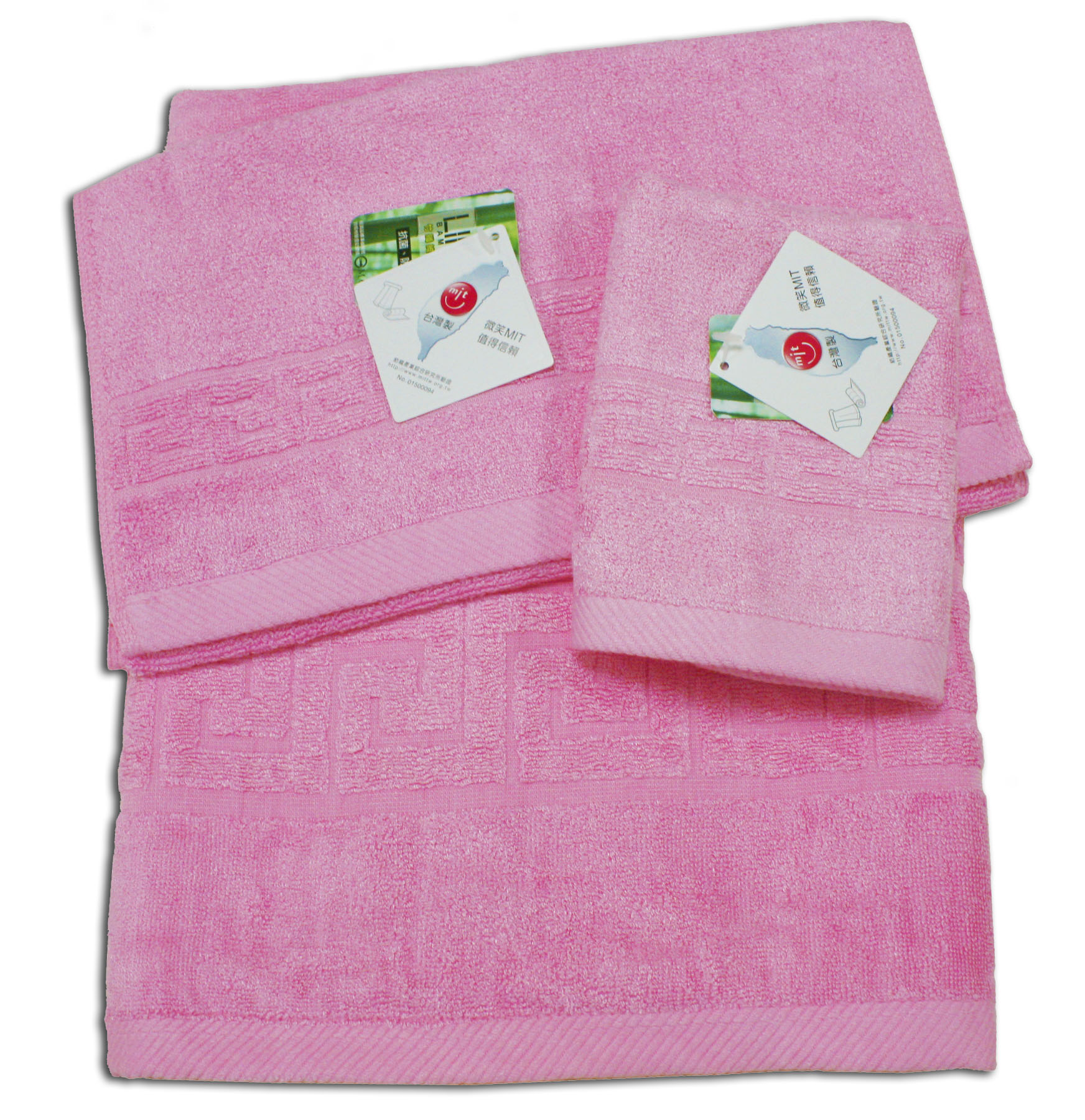 Wealthy Swastika Jacquard Hand Towel (Bamboo Fiber)