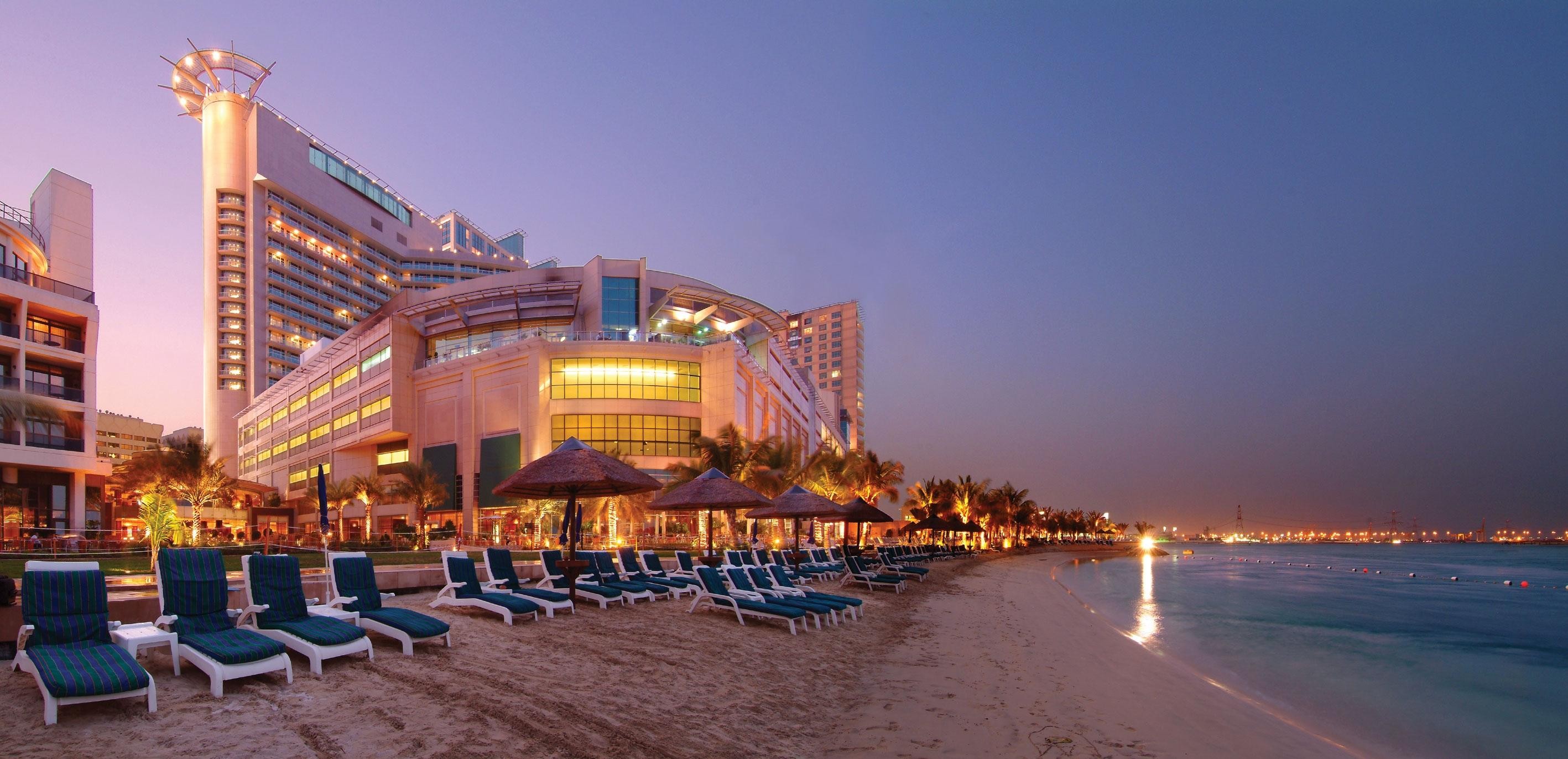 Beach rotana hotel tower abu