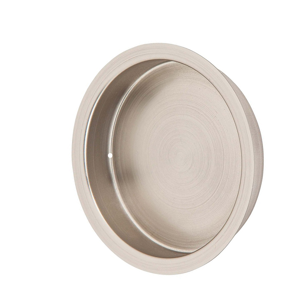 Zinc Sliding Round Closet Door Drawer Flush Pull Handle Hsi Yi