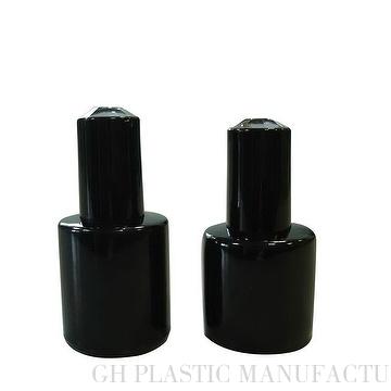 زجاجة ملمع أظافر جل مستديرة مصنوعة من الزجاج  8 مل