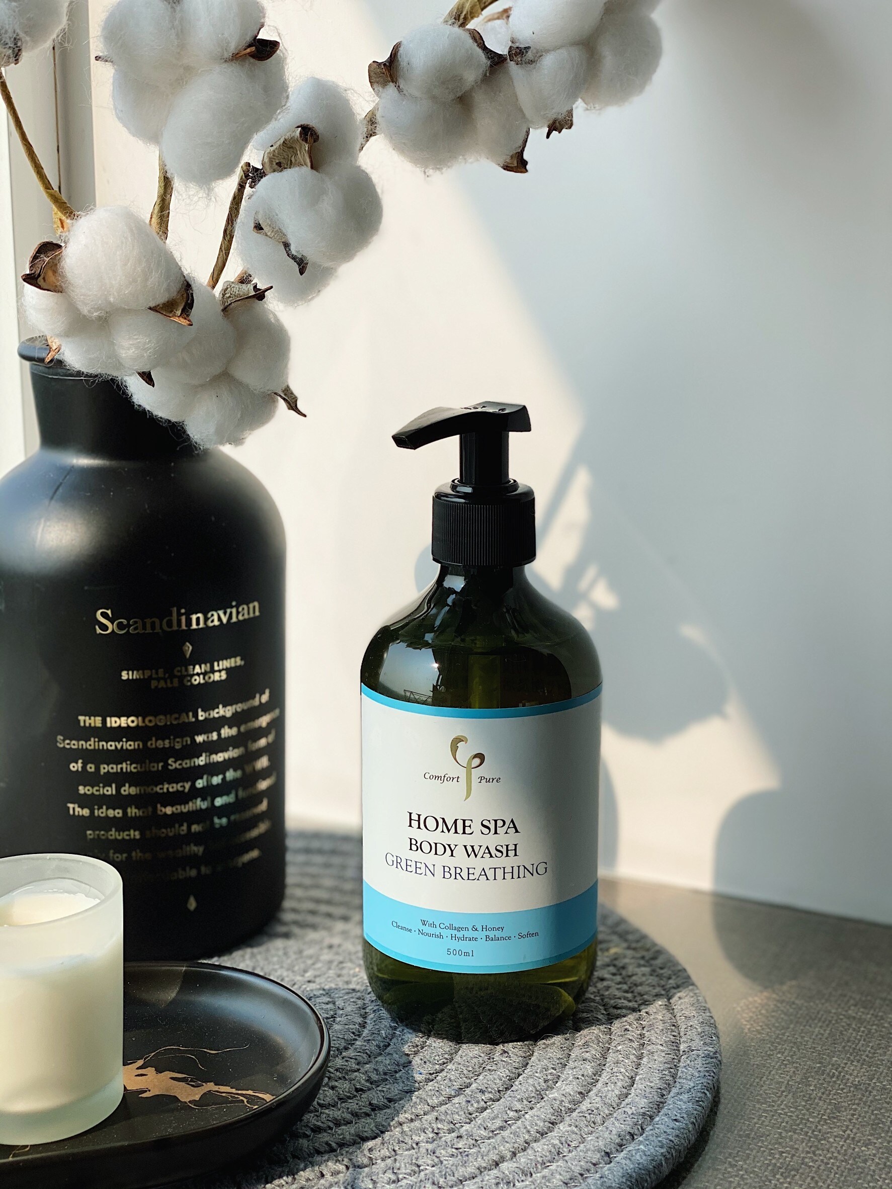 & Pure] Collagen & Honey Moisturizing Body Wash