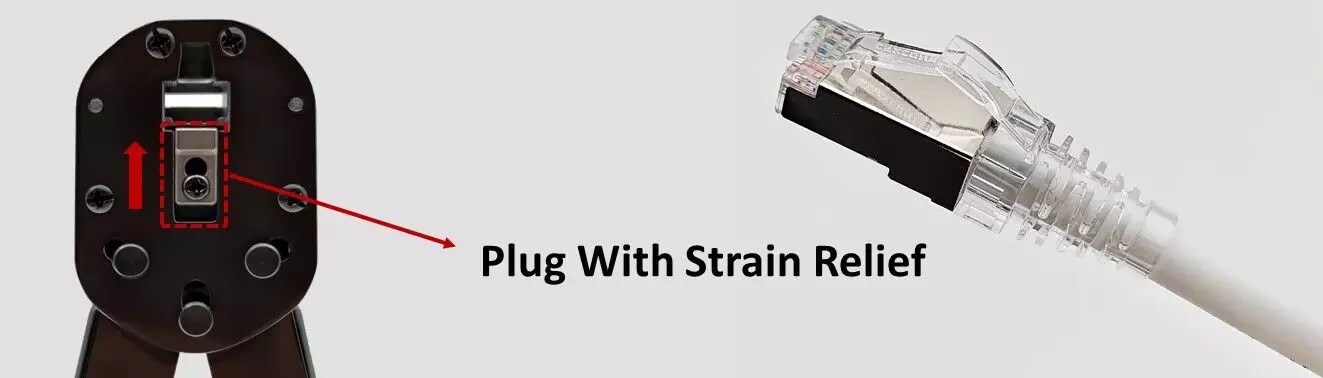 Outil de sertissage - Changement de lame pour fiche avec soulagement de tension