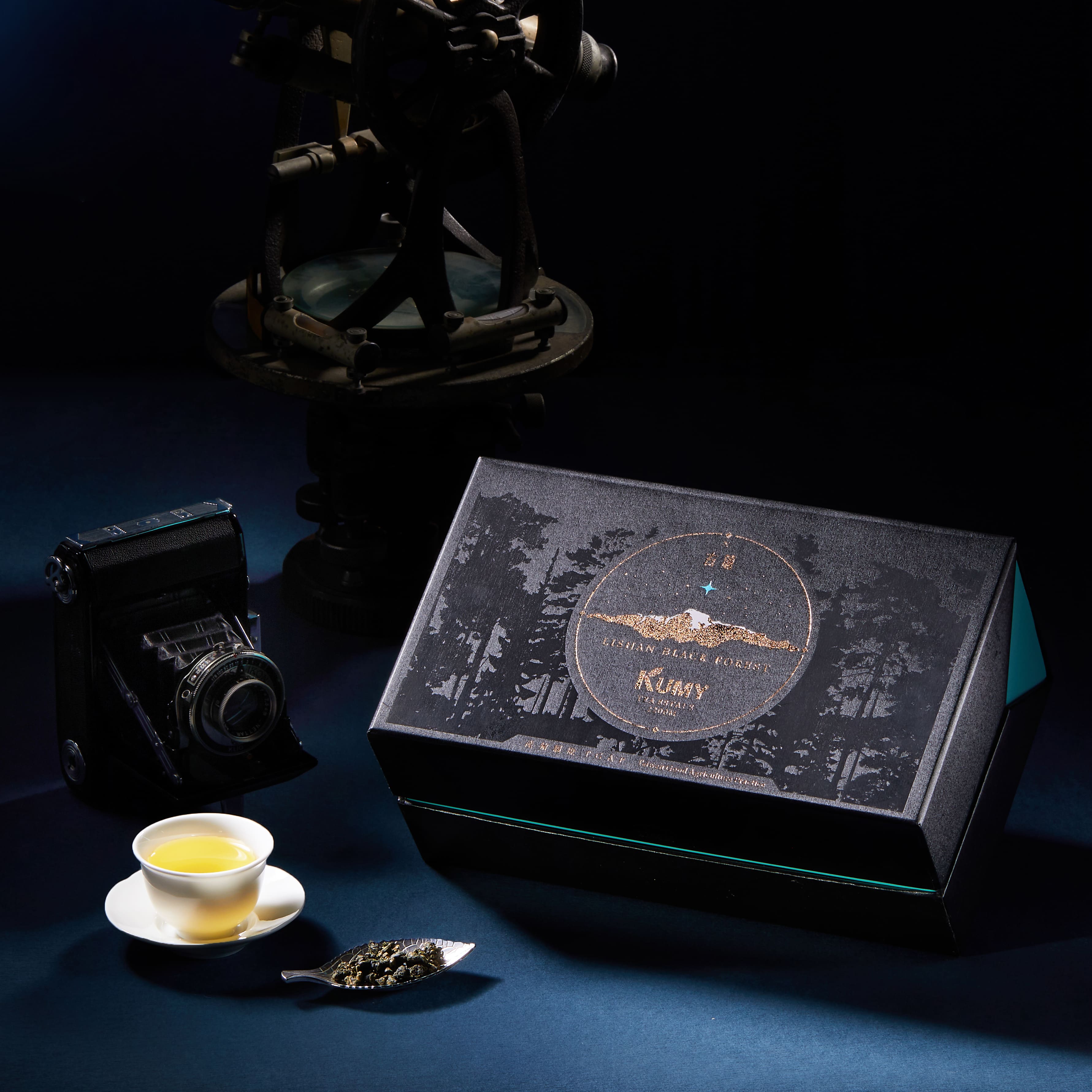 Shimmer Star Oolong Tea Gift Set, Tea Leaves, High Mountain Tea Taiwantrade