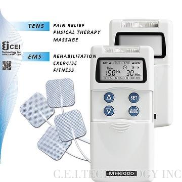 TENS & Muscle Stimulator Machine MH6000B