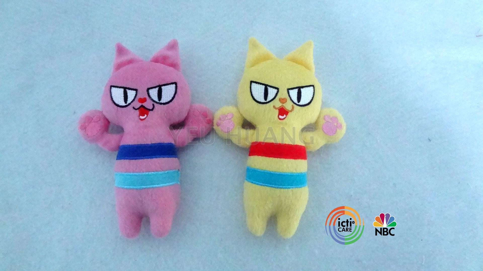 Custom OEM cat plush pet dog toy maker supplier factory manufacturer