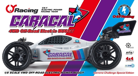 CARACAL Electric - 1/8 Electric Buggy RTR