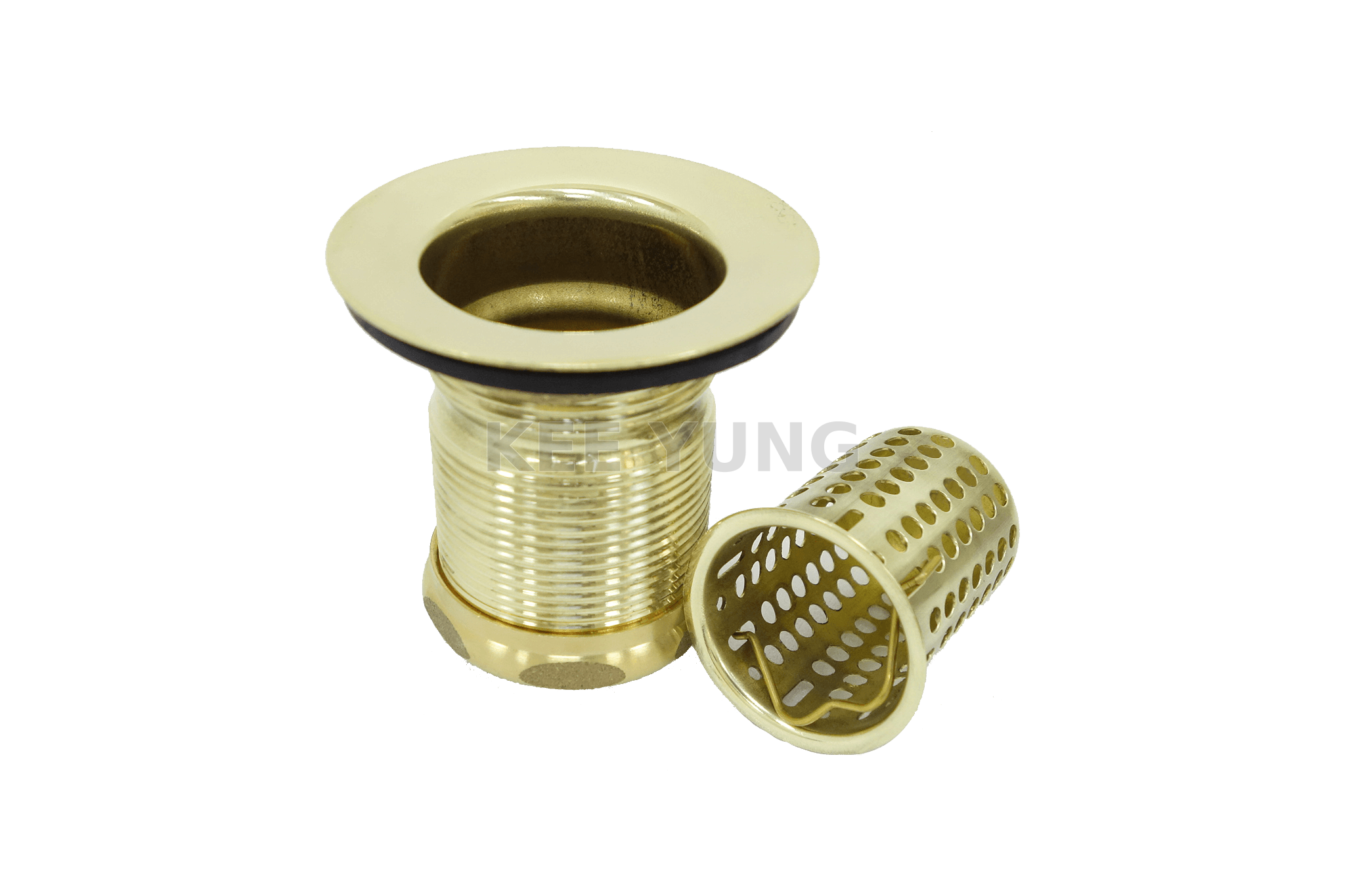 Brass Deep Basket Bar Sink Strainer
