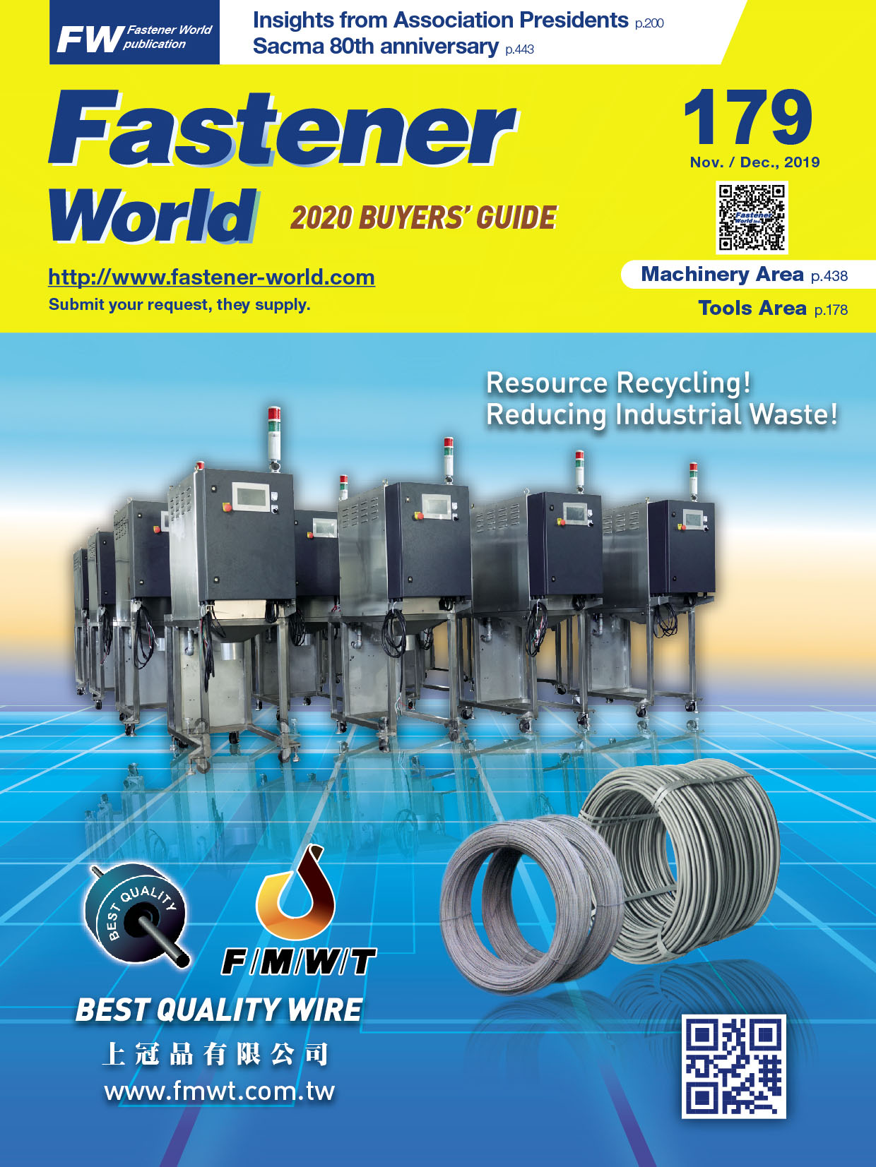 螺絲世界雜誌第179期 Fastener World Magazine No 179 Taiwantrade Com