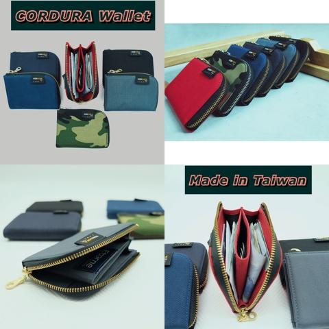 l shaped zipper wallet