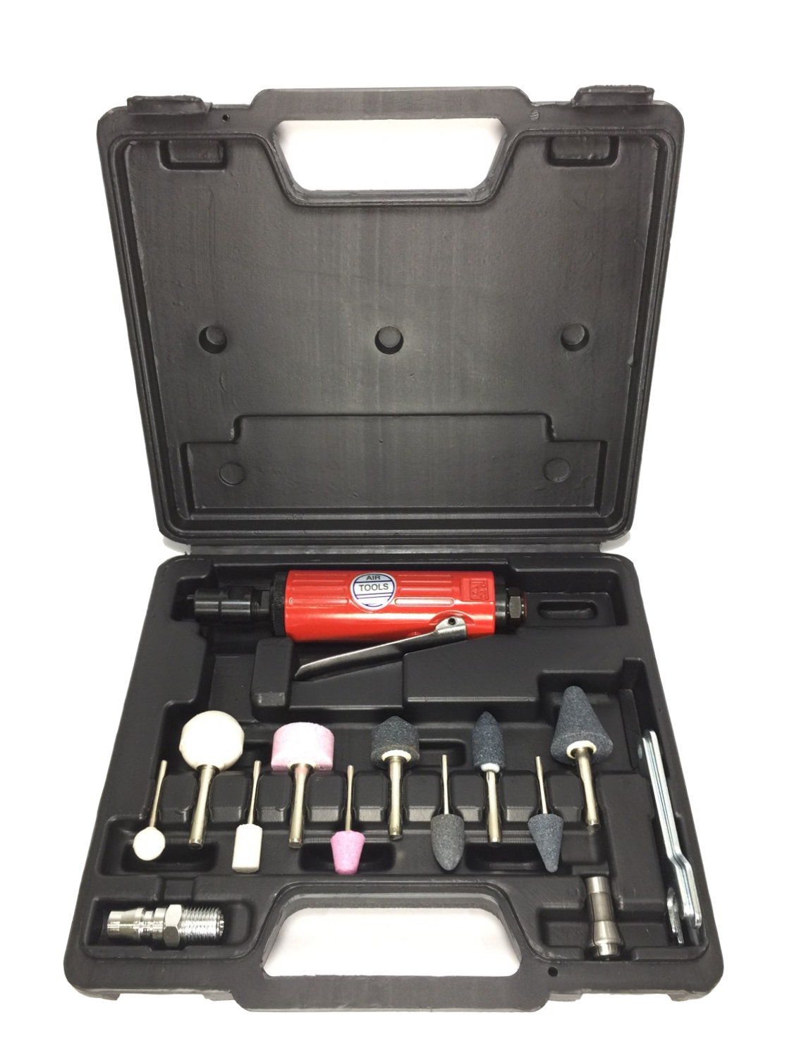 Air Tools, 1/4 in. Compact Air Die Grinder Kit