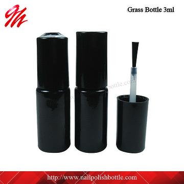 زجاجة طلاء أظافر جل خالية على شكل اسطواني 3 مل