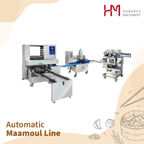 Automatic Maamoul Line, Suitable for Filled Baked Foods and Pastries