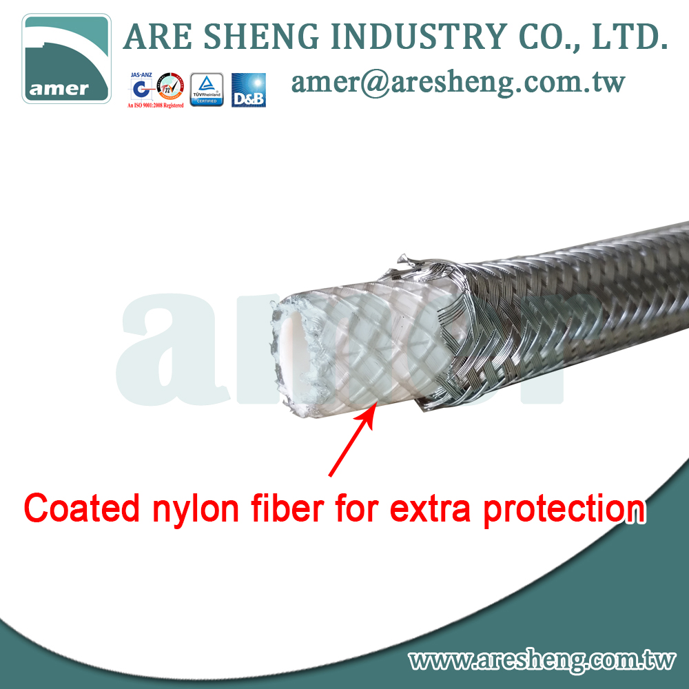 Stainless steel braided water supply line 1/2”FIP x 1/2”FIP