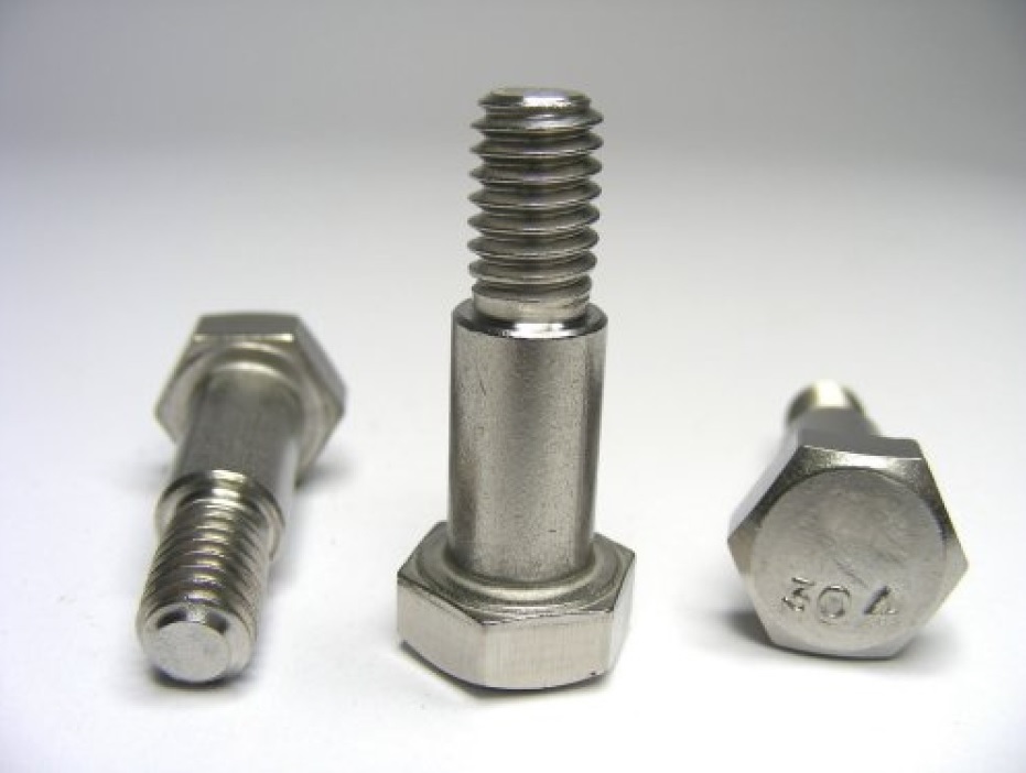 Special Hex Head Leveling Bolt, Stainless Steel, Passivated