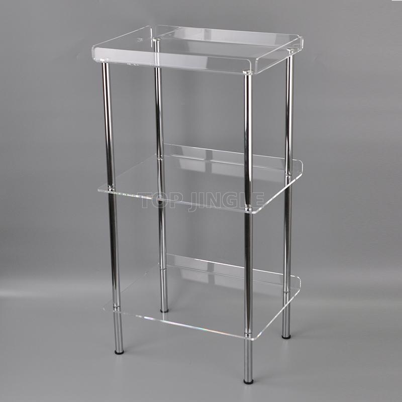 TurnNTube 3 Tier Multipurpose Acrylic Shelf Display Rack Taiwantrade