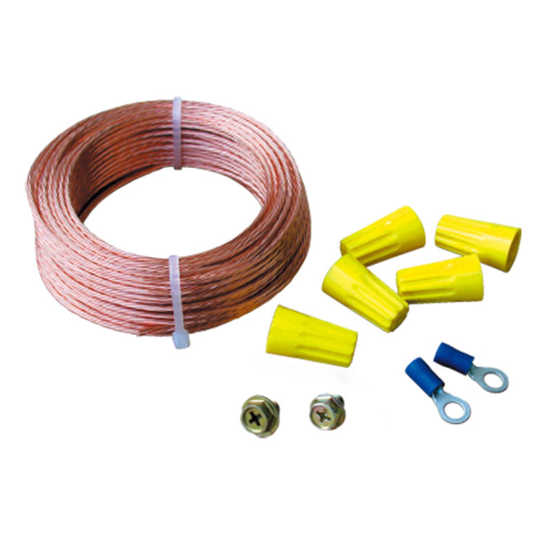 D.C. Grounding Kit For Grounding A Dust Collection System