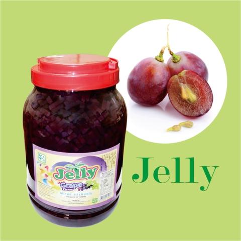 Grape Flavoured Coconut Jelly