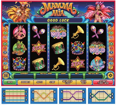 Mimmamia -  casino game, liner game, casino software, game software