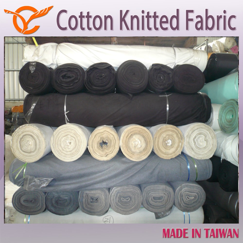 Poly Cotton Spandex Yarn Dyed Knitted Fabric Stock Lots Taiwantrade