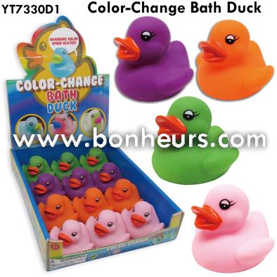 COLOR-CHANGE BATH DUCK