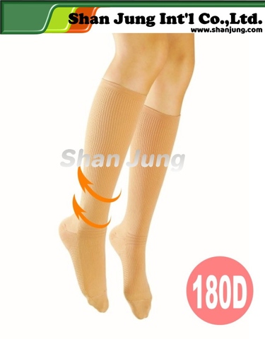 Compression Socks, Compression Knee high Stocking,180D