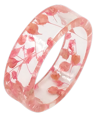 Trapped Flower Bangle Fashion Accessories Supplier