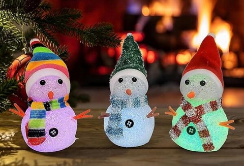 SNOWMAN LED COLOR CHANGING LIGHTS